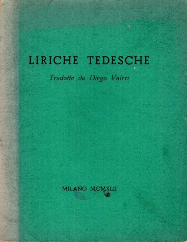 Liriche tedesche