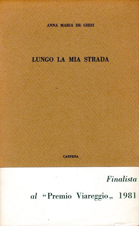 Lungo la mia strada (dedica dell'autrice)