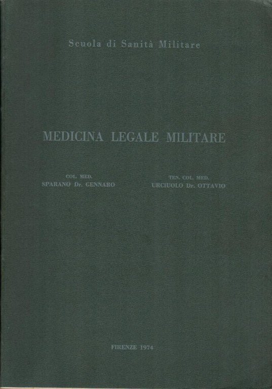 Medicina legale militare