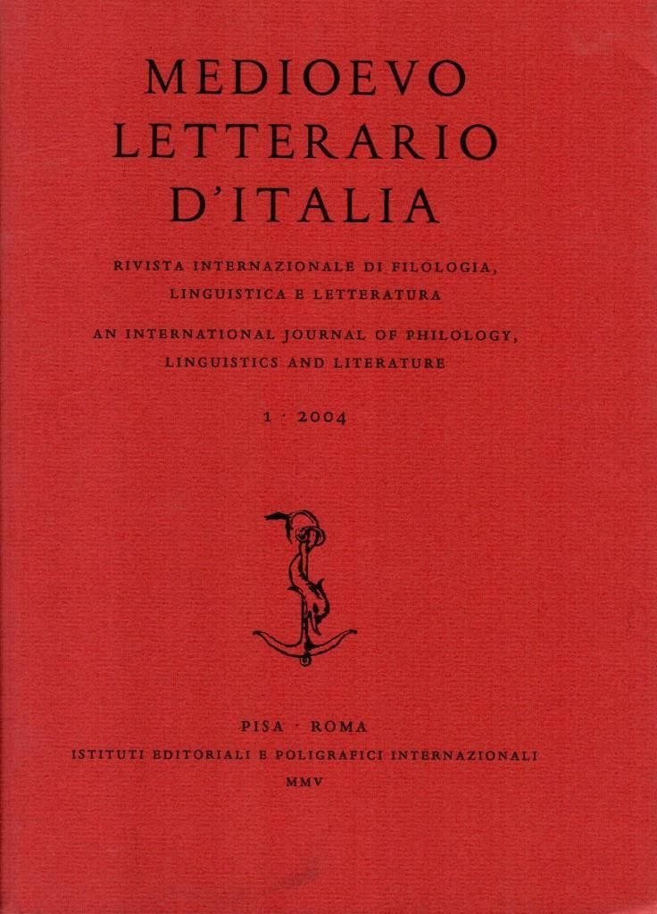 Medioevo letterario d'Italia | Immagine principale