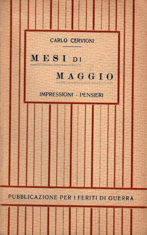 Mesi di maggio (dedica dell'autore)