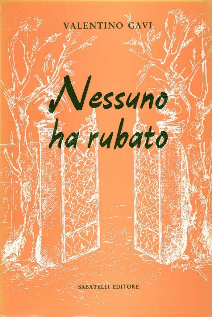 Nessuno ha rubato (dedica dell'autore)