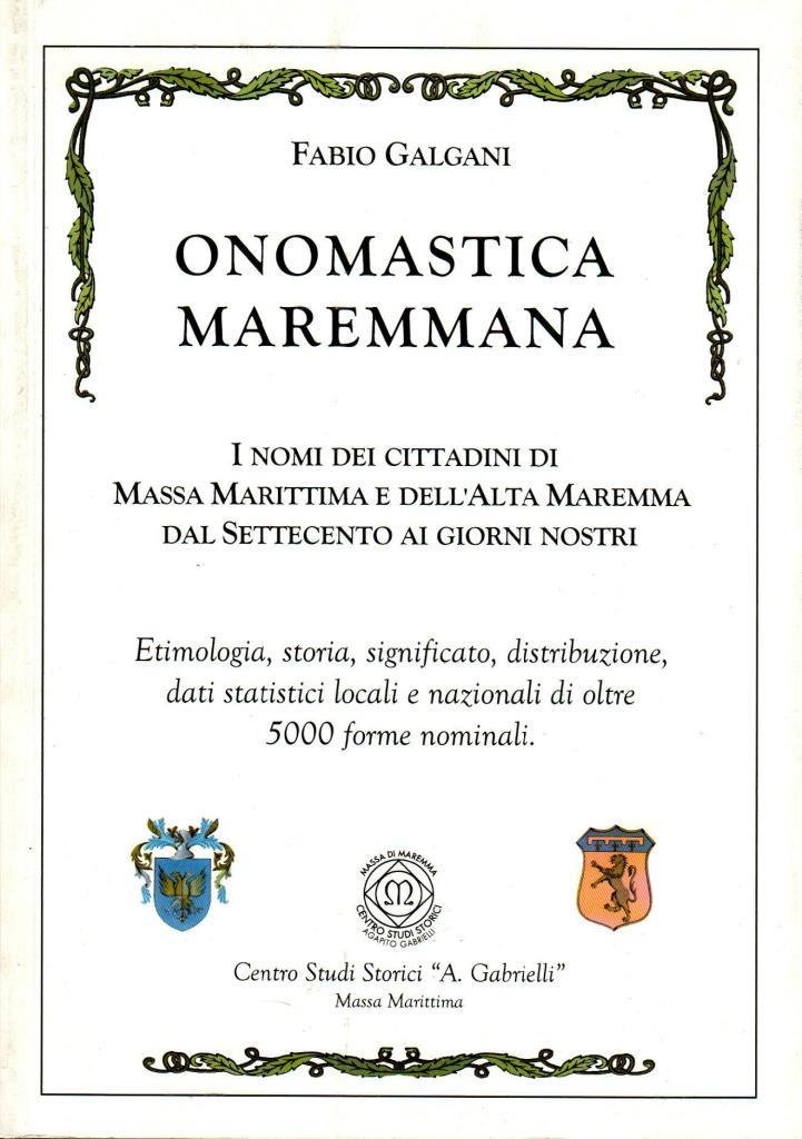Onomastica maremmana