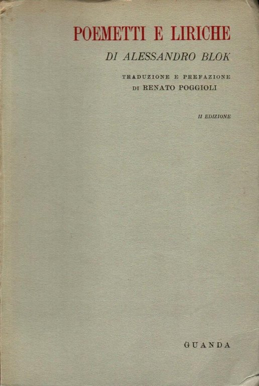 Poemetti e liriche