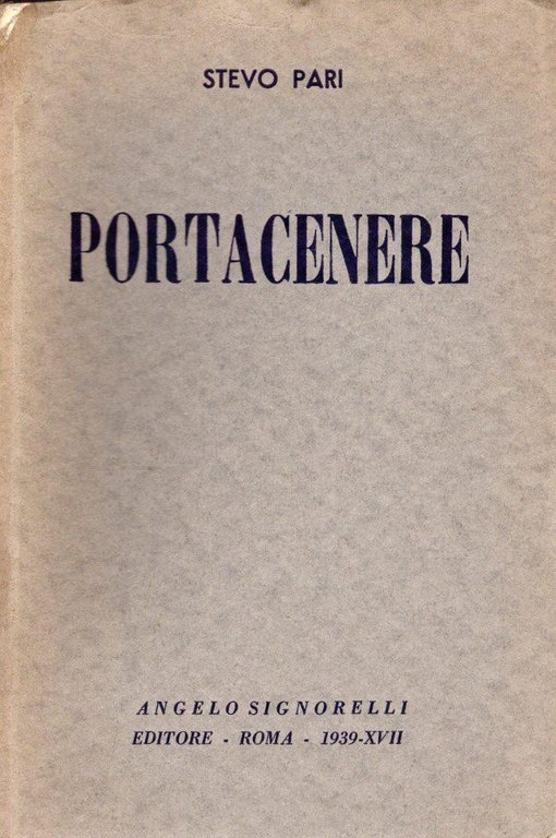 Portacenere (dedica dell'autore)