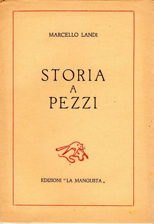 Storia a pezzi (dedica dell'autore a Enrico Vallecchi)