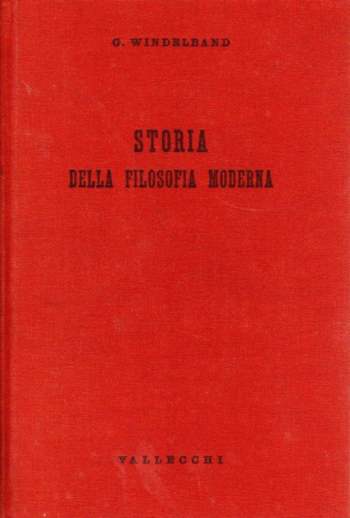 Storia della filosofia moderna