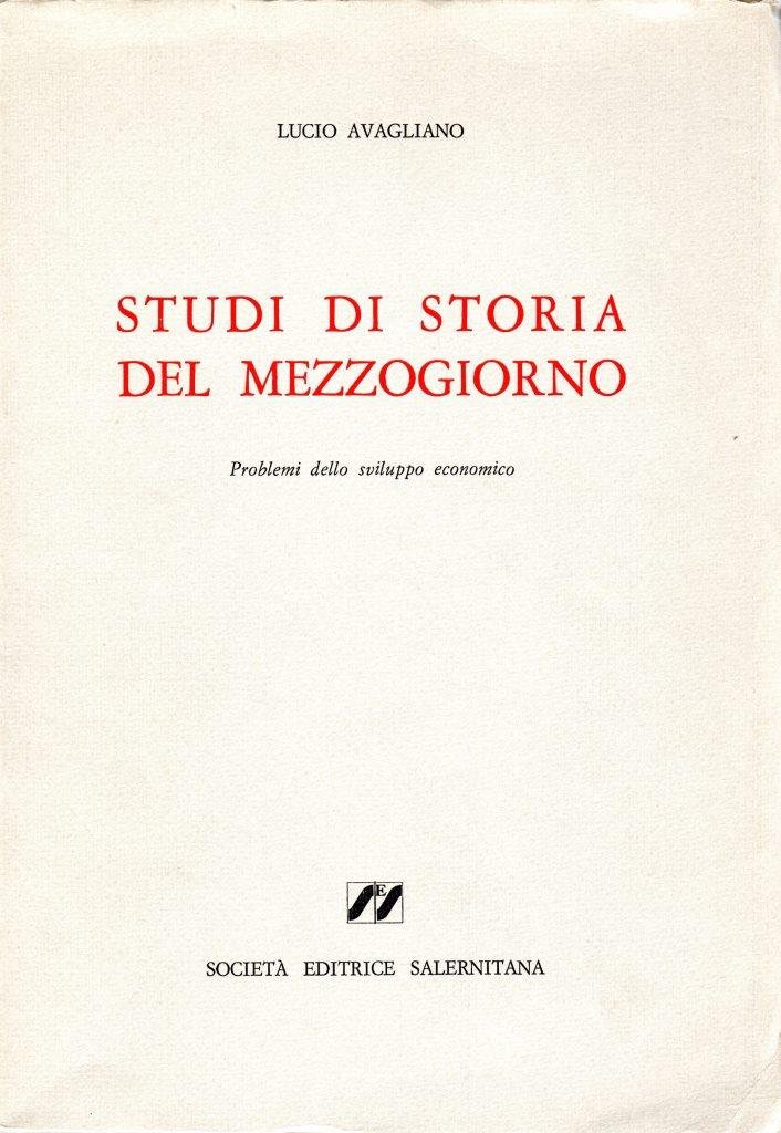 Studi di storia del Mezzogiorno (firma autore)