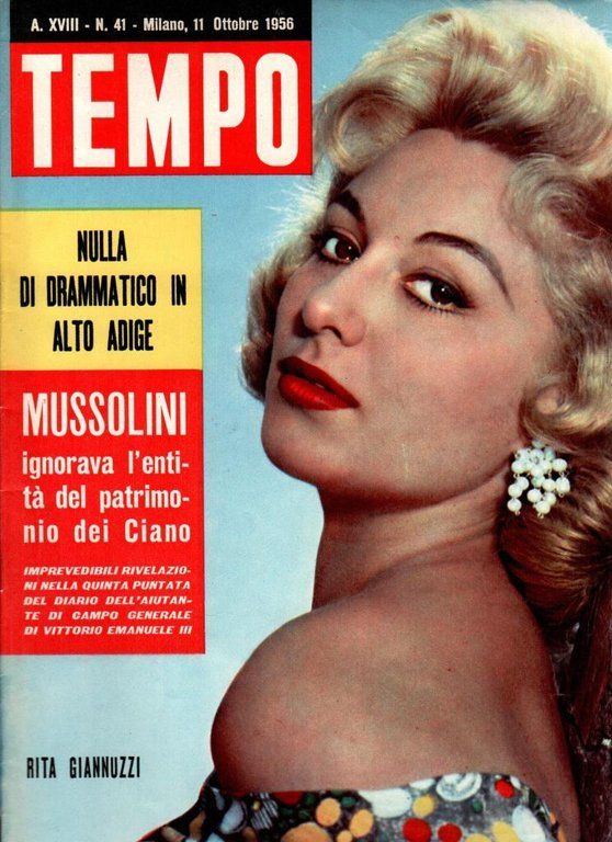 Tempo n. 41 anno XVIII