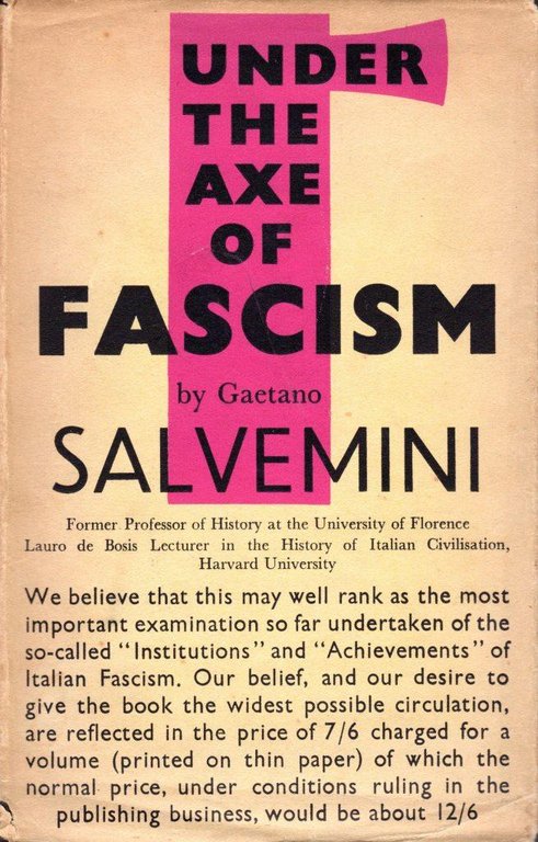 Under the axe of Fascism