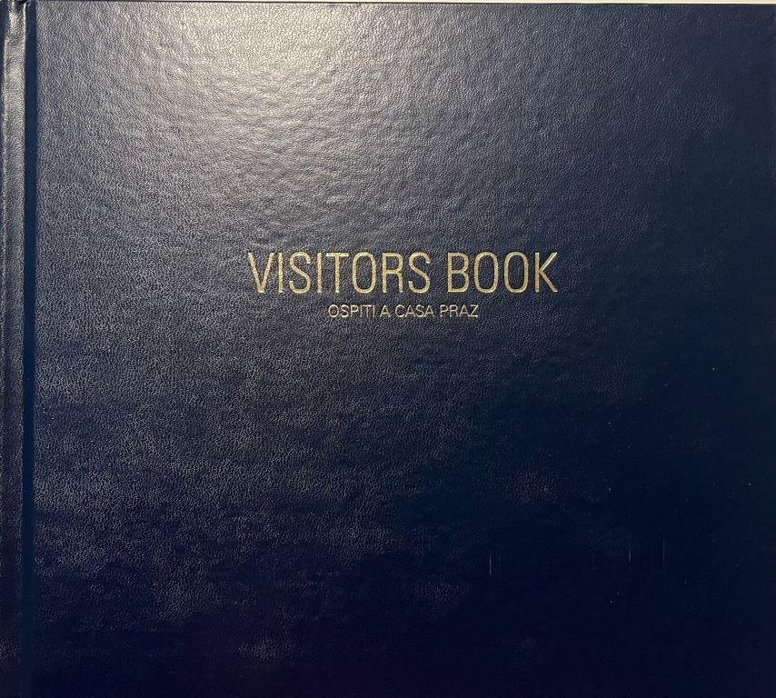 Visitors book