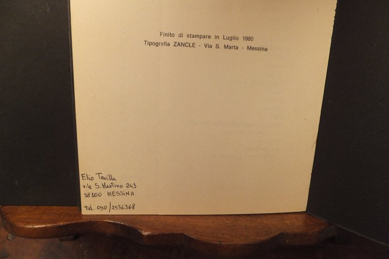 24 POESIE DI ELIO TAVILLA