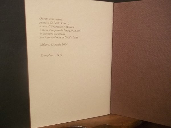 90 NOVE POESIE PER GLI AMICI