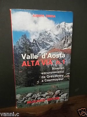 VALLE D'AOSTA ALTA VIA N. 1 DA GRESSONEY A COURMAYEUR