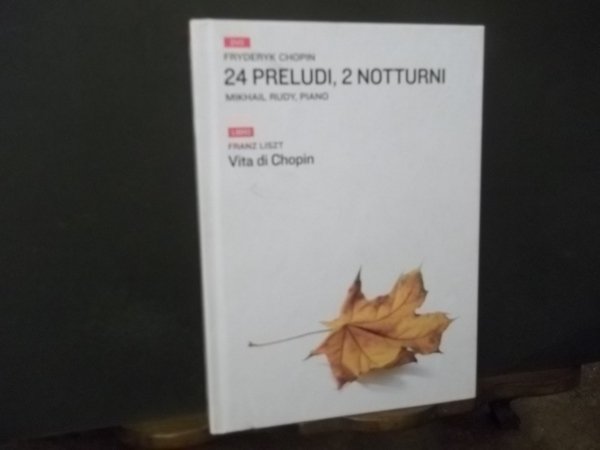 24 PRELUDI 2 NOTTURNI DVD - VITA DI CHOPIN LIBRO