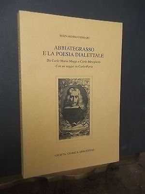 ABBIATEGRASSO E LA POESIA DIALETTALE