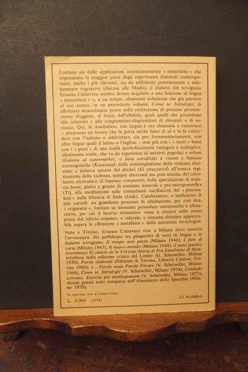 ANALFABETO ERNESTO CALZAVARA