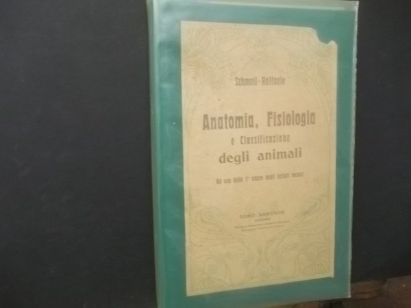 ANATOMIA FISIOLOGIA E CLASSIFICAZIONE DEGLI ANIMALI AD USO DELLA 1° …