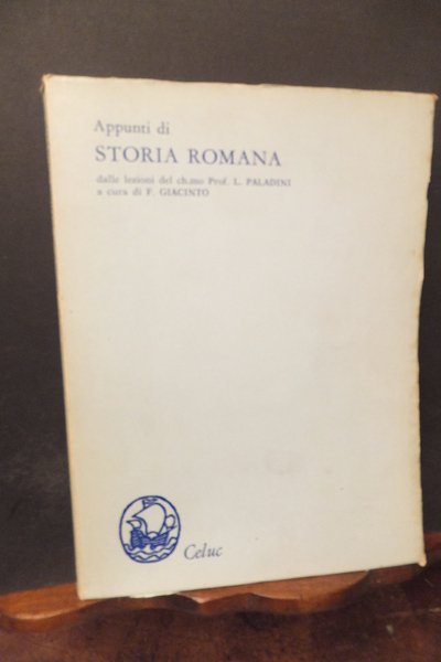 APPUNTI DI STORIA ROMANA