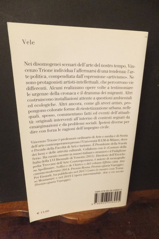 ARTIVISMO ARTE POLITICA IMPEGNO VINCENZO TIRONE