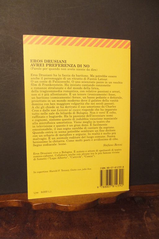AVREI PREFERITO DI NO EROS DRUSIANI