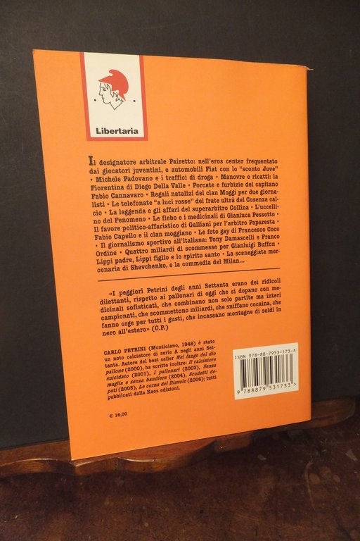 CALCIO NEI COGLIONI CARLO PETRINI