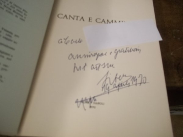 CANTA E CAMMINA - POESIA