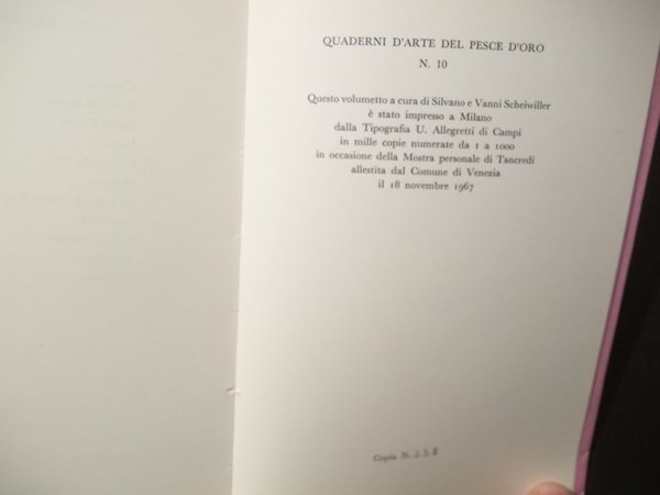 CATULLO VISTO DA TANCREDI