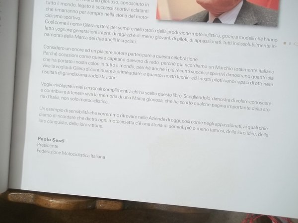 CENTO ANNI DI STORIA GILERA DA MASETTI DUKE LIBERATI A …