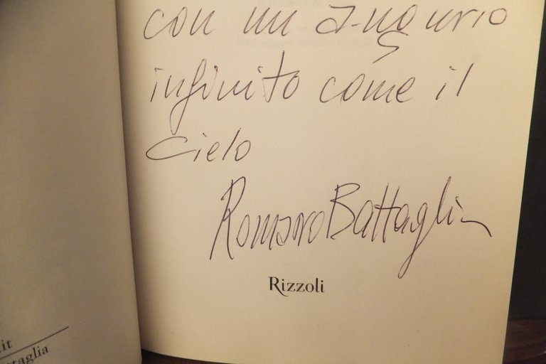 CIELO ROMANO BATTAGLIA AUTOGRAFO