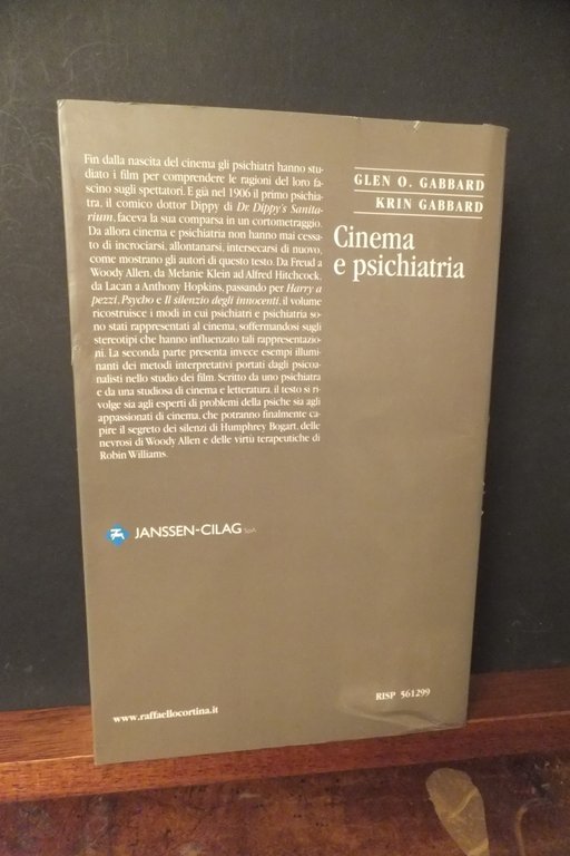 CINEMA E PSICHIATRIA GLEN O. - KRIN GABBARD