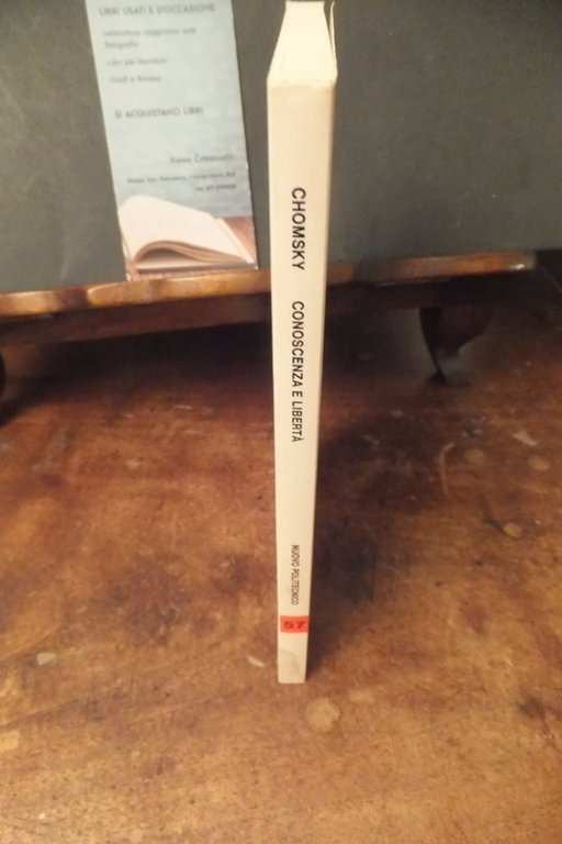 CONOSCENZA E LIBERTÀ LINGUAGGIO E PRASSI POLITICA NOAM CHOMSKY | Immagine Gallery 3