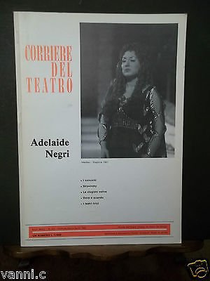 CORRIERE DEL TEATRO-ADELAIDE NEGRI-1983 NR.2-3