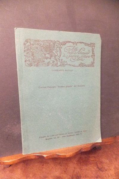 COSIMO FANZAGO HOMO GRANDE DEL SEICENTO