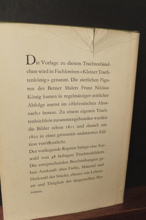 COSTUMES SUISSES - NEUE SAMMLUNG VONSCHWEIZERTRACHTEN AUS DEN XXII CANTONES