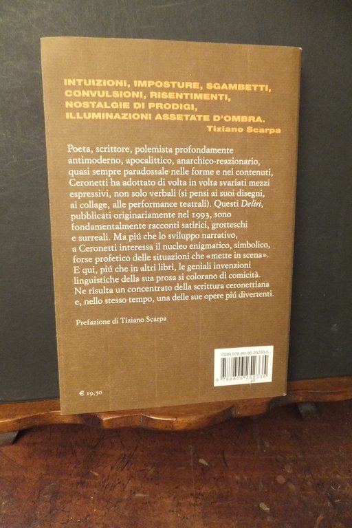 D.D. DELIRI DISARMANTI GUIDO CERONETTI