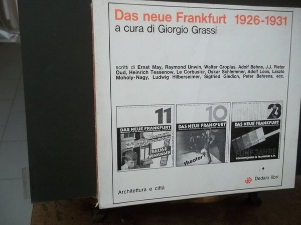 DAS NEUE FRANKFURT 1926 - 1931