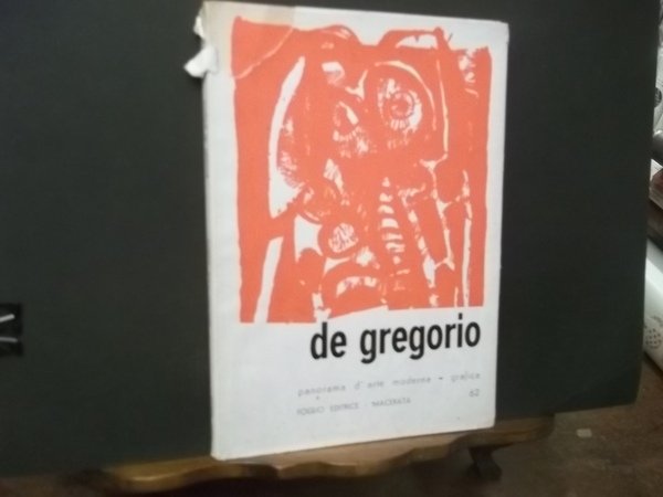 DE GREGORIO - PROGRAMMA D'ARTE MODERNA - GRAFICA 62