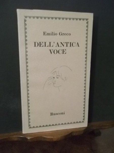 DELL'ANTICA VOCE | Immagine principale