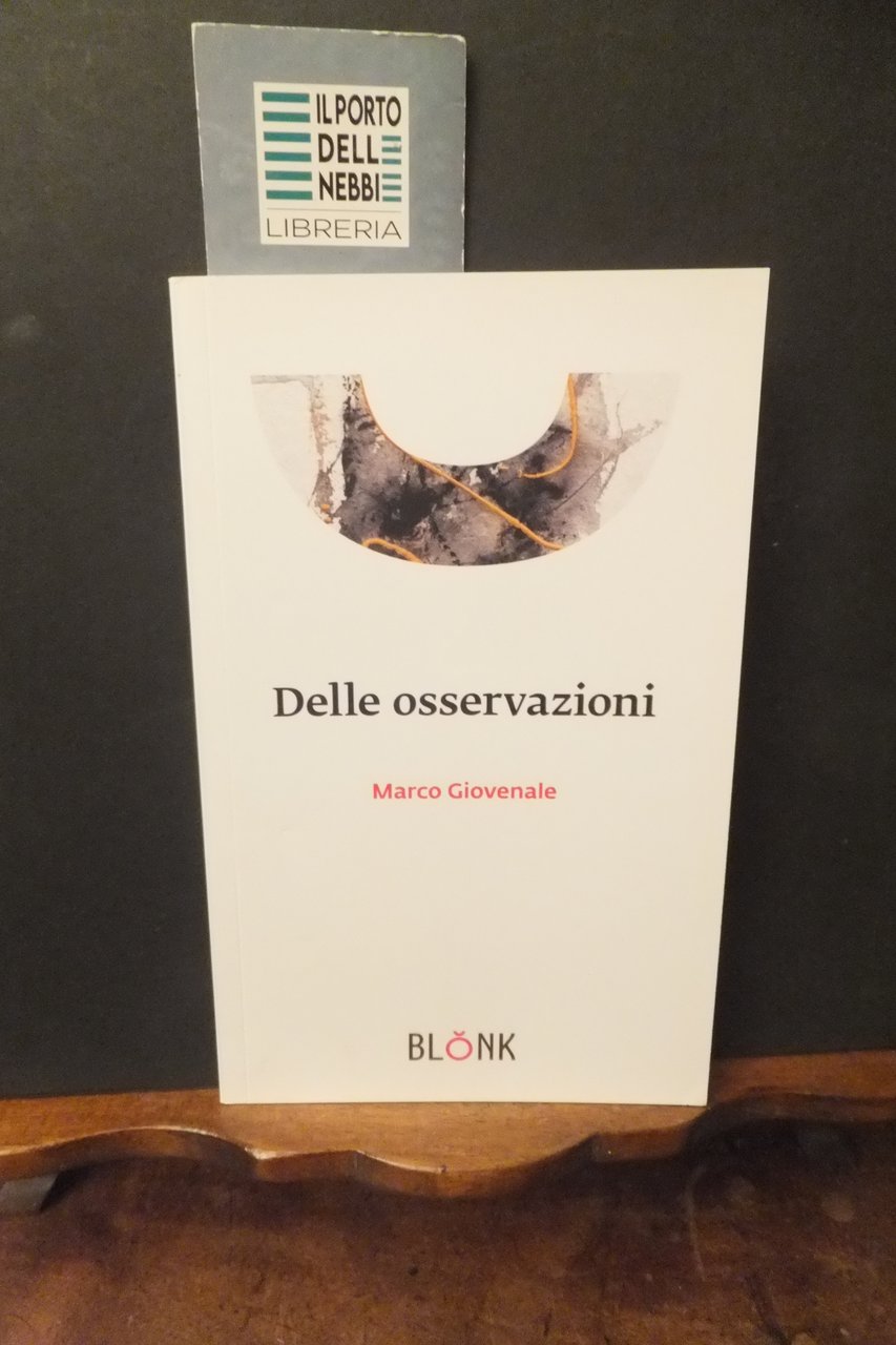 DELLE OSSERVAZIONI MARCO GIOVENALE | Immagine principale