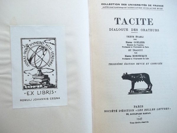 DIALOGUE DES ORATEURS