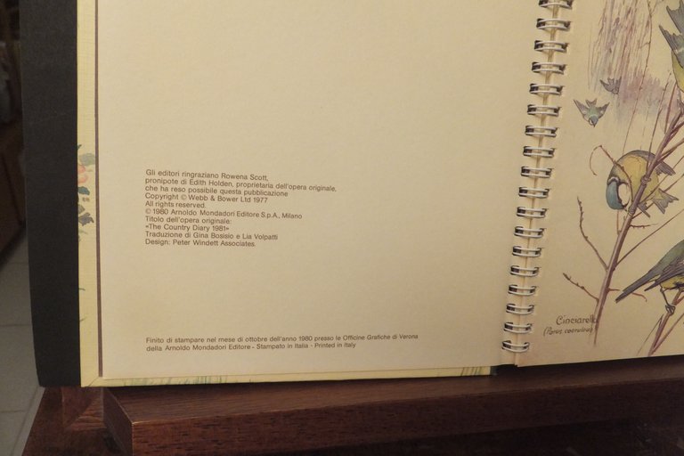 DIARIO DELLA SIGNORA DI CAMPAGNA AGENDA 1981 | Immagine Gallery 3