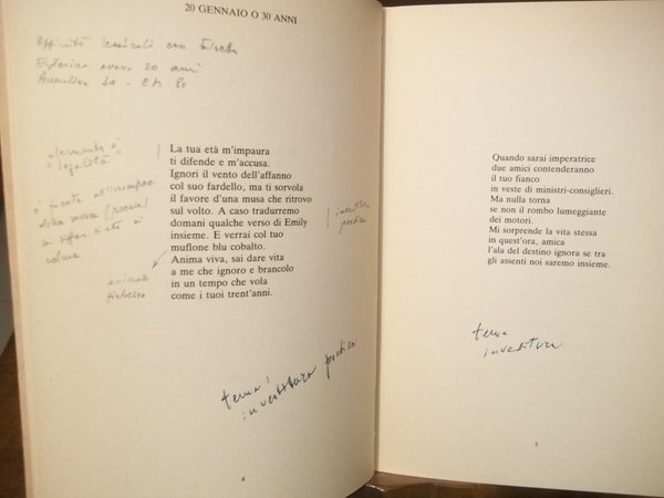 DIARIO POSTUMO PRIMA PARTE 30 POESIE