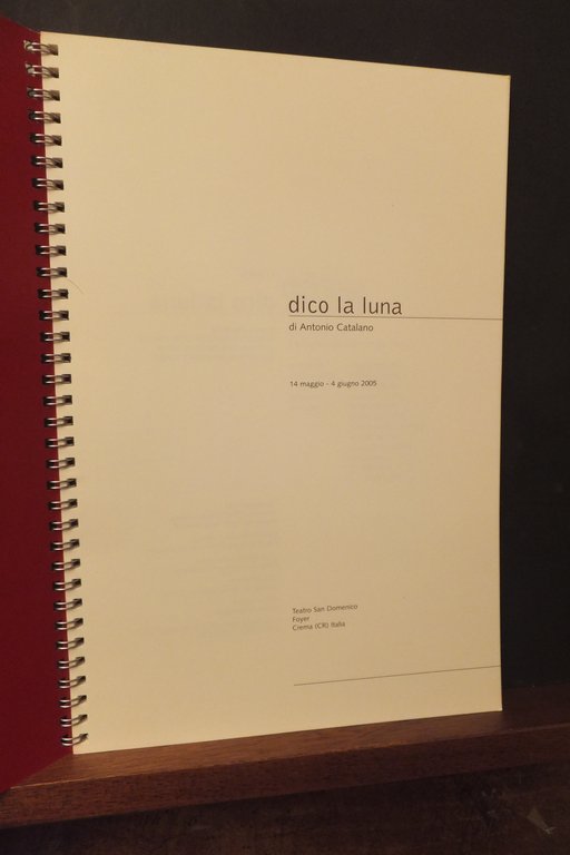 DICO LA LUNA DI ANTONIO CATALANO - MOSTRA | Immagine Gallery 2
