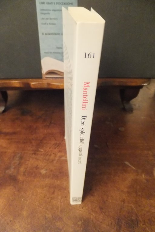 DIECI SPLENDIDI OGGETTI MORTI MASSIMO MANTELLINI