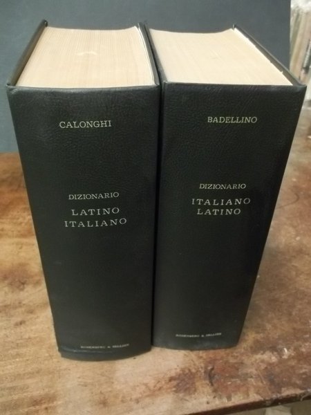 DIZIONARIO LATINO - ITALIANO ITALIANO - LATINO