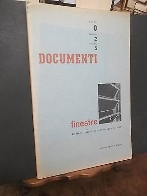 DOCUMENTI SERIE 0 FASCICOLO 2 NUMERO 5 FINESTRE ARCHITETTURA BIAGGI …