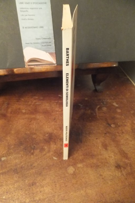ELEMENTI DI SEMIOLOGIA ROLAND BARTHES | Immagine Gallery 3