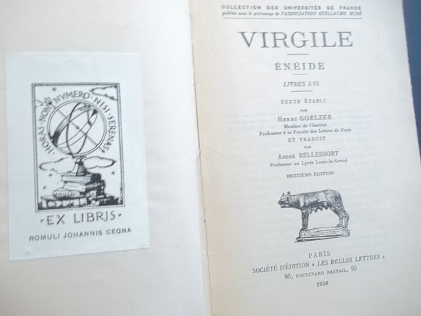 ENEIDE LIVRES I-VI TOMO I | Immagine Gallery 2