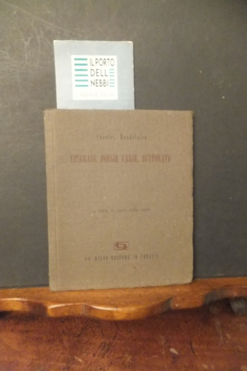 EPIGRAFI POESIE VARIE BUFFONATE C. BAUDELAIRE